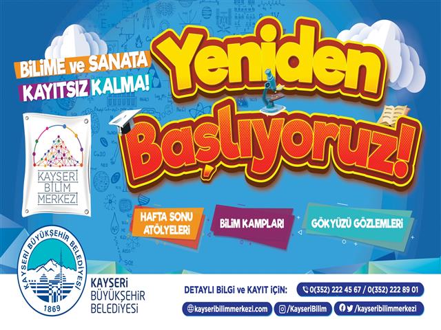 kayseri bilim merkezi